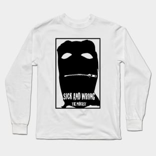 Gimp Mask with Border Long Sleeve T-Shirt